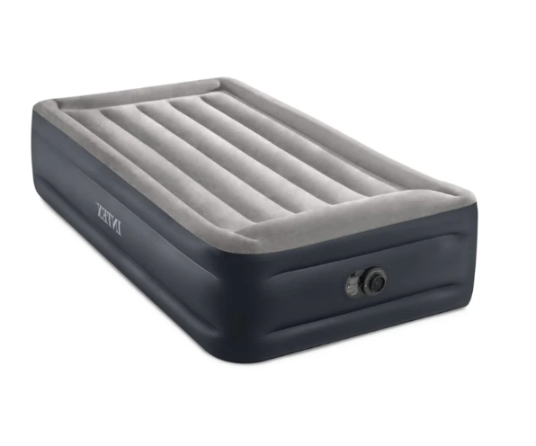 Colchón Inflable Eléctrico INTEX 1.5 Plaza Deluxe Pillow Rest Raised