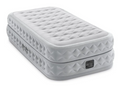 Colchón Inflable Eléctrico INTEX 2 Plazas Supreme Air-Flow con Fiber-Tech 152x203x51 cm
