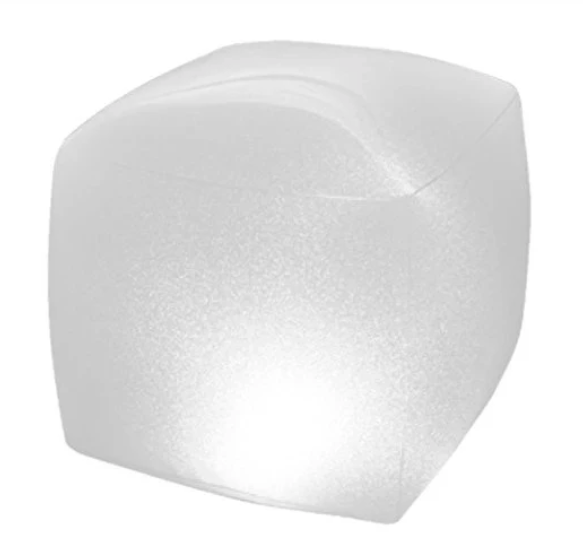 Lámpara LED flotante para Piscinas & forma de Cubo INTEX