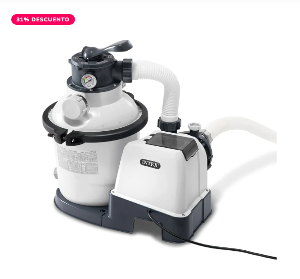Filtro de Arena para Piscina INTEX 5.700 Litros/Hora 0.25HP SX1500