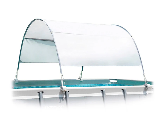 Toldo Parasol para Piscina Estructural Rectangular INTEX
