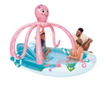Piscina Centro de Juegos con Aspersor INTEX Friendly Octopus