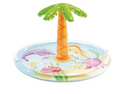 Piscina Infantil Inflable INTEX Spray Palmera con Rociador de Agua 173 X 104 cm, 166L