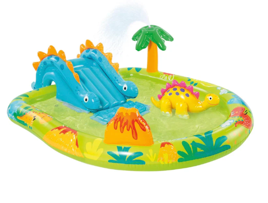 Piscina Centro de Juegos Acuático Inflable INTEX Dinosaurios