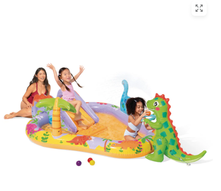 Piscina Centro de Juegos inflable Dinos INTEX