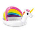 Piscina Inflable Infantil INTEX con Parasol Unicornio