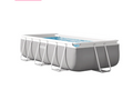 Piscina Estructural Rectangular INTEX Prism Frame 3m x 1.75m x 80cm, 3.539L, con Bomba y Escalera