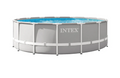 Piscina Estructural Redonda INTEX Prism Frame 457m x 122m, 16.805L, con Bomba, Escalera y Cobertor