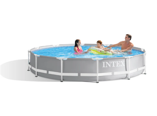 Piscina Estructural Redonda Intex Prism Frame, 366 x 76 cm, 6.502 Litros