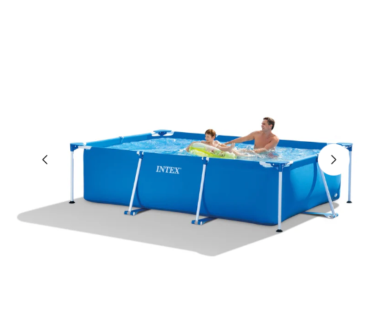 Piscina Estructural INTEX Metal Frame, 260 x 160 x 65 cm, 2.828L