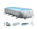 Piscina Estructural Ovalada INTEX Prism Frame 610 x 305 x 122 cm, 18.200L