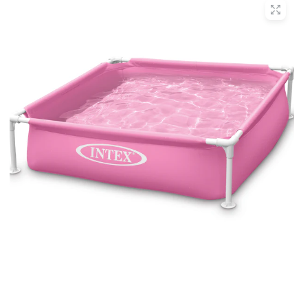 Piscina Estructural INTEX Mini Small Frame 122x30cm, 342L Rosada